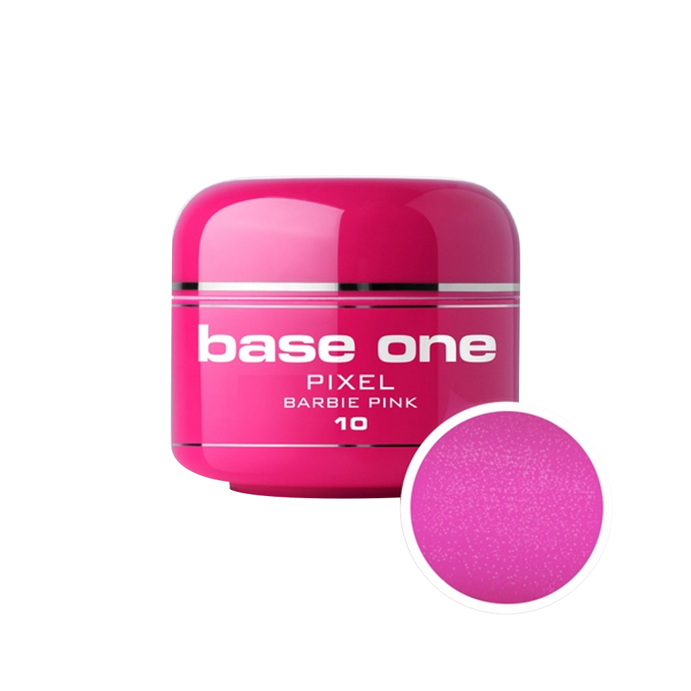 Gel UV color Base One, 5 g, Pixel, barbie pink 10