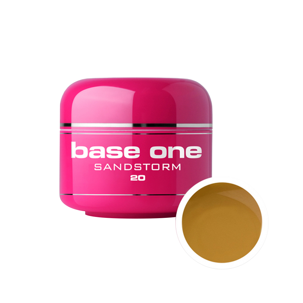 Gel UV color Base One, 5 g, sandstorm 20