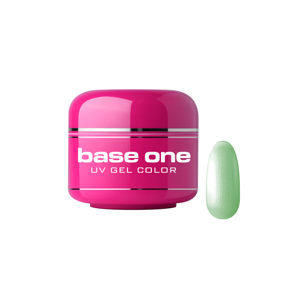 Gel UV color Base One, Metallic, green jungle 20, 5 g