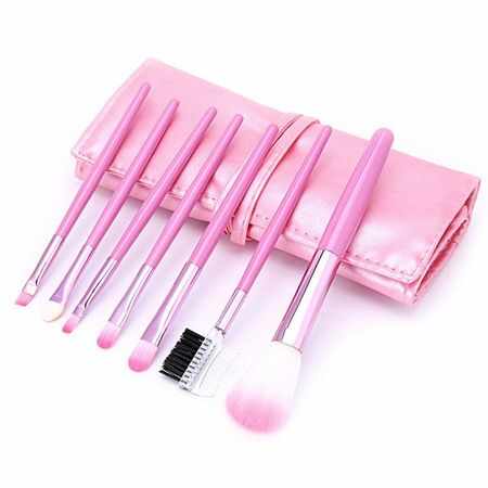 Set 7 pensule make-up - pink