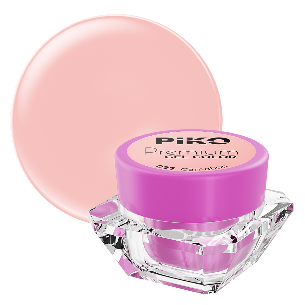 Gel UV color Piko, Premium, 025 Carnation, 5 g