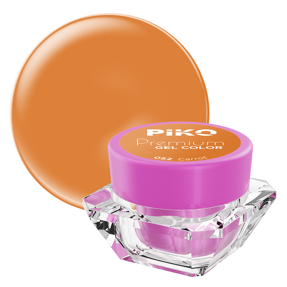Gel UV color Piko, Premium, 052 Carrot, 5 g