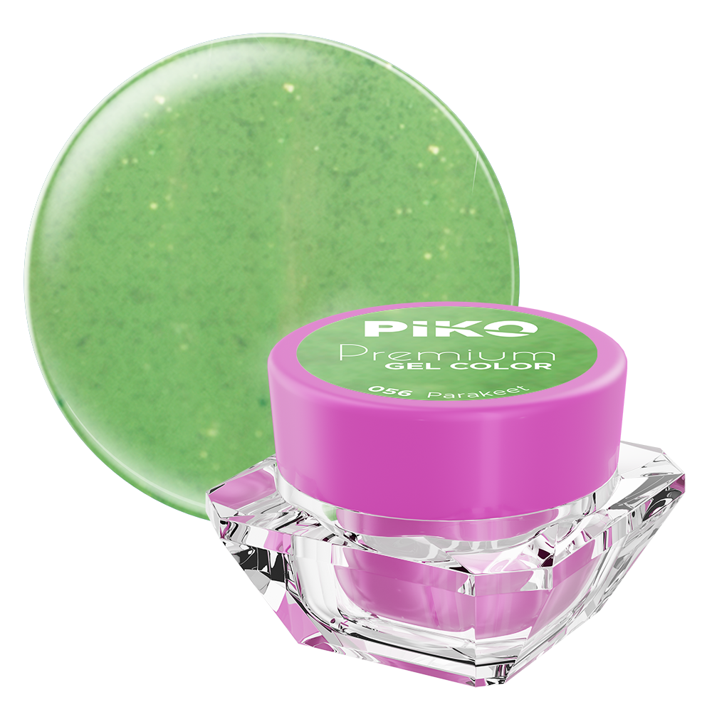 Gel UV color Piko, Premium, 056 Parakeet, 5 g