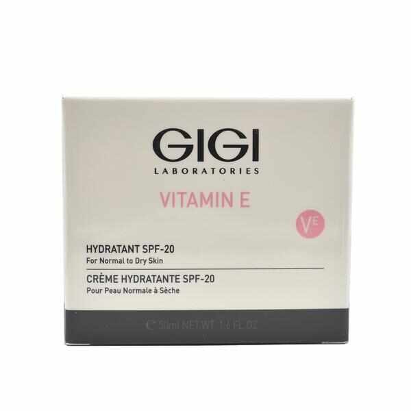 Crema hidratanta ten normal / uscat Spf17 Vitamin E Gigi Cosmetics 50 ml