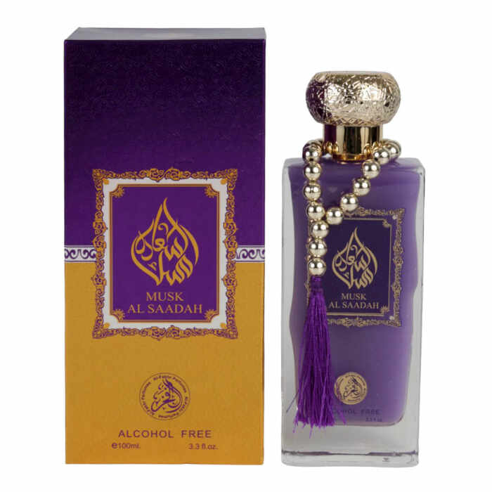 Parfum indian fara alcool, unisex, Musk Al Saadah by Al-Fakhr Eau de Parfum, 100 ml