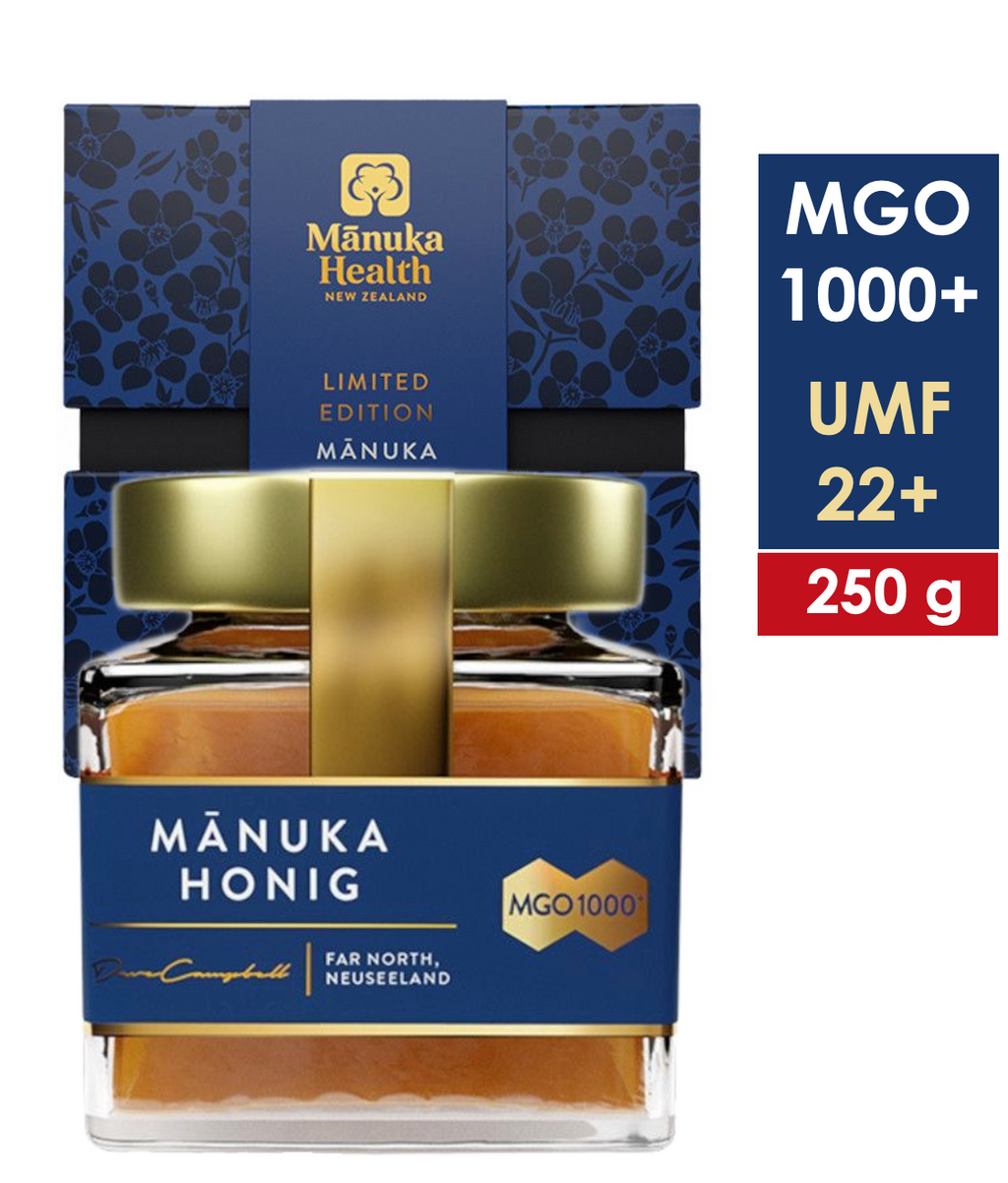 (nou!) Miere de Manuka MGO 1000+ (250g)