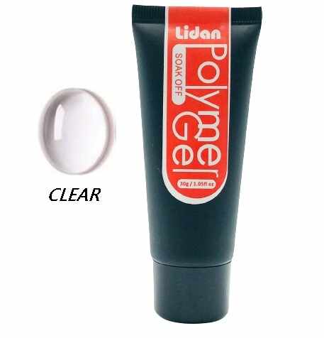 Polygel Soak Off Lidan Clear 30g