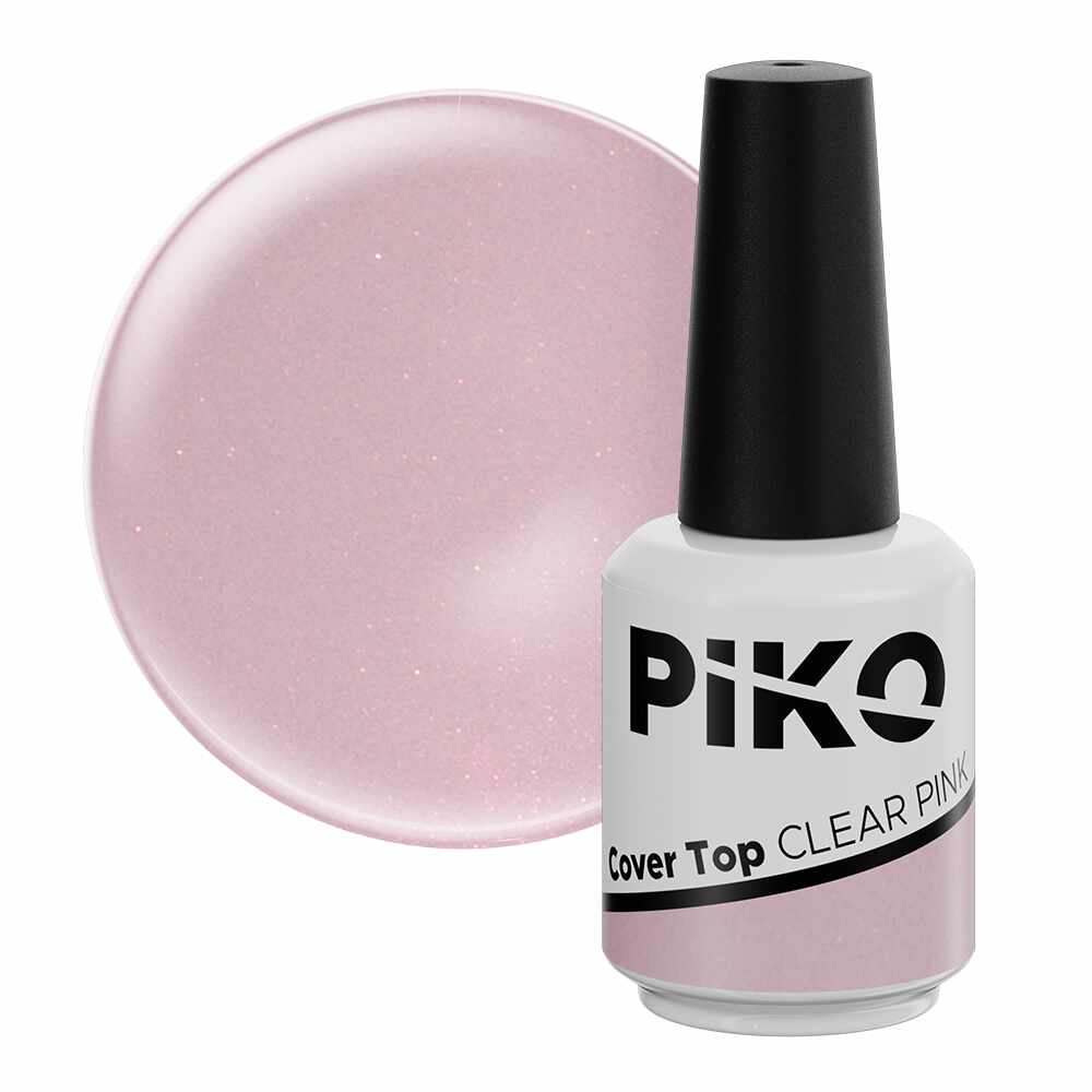 Top color Piko, Cover Top, 15g, Clear Pink