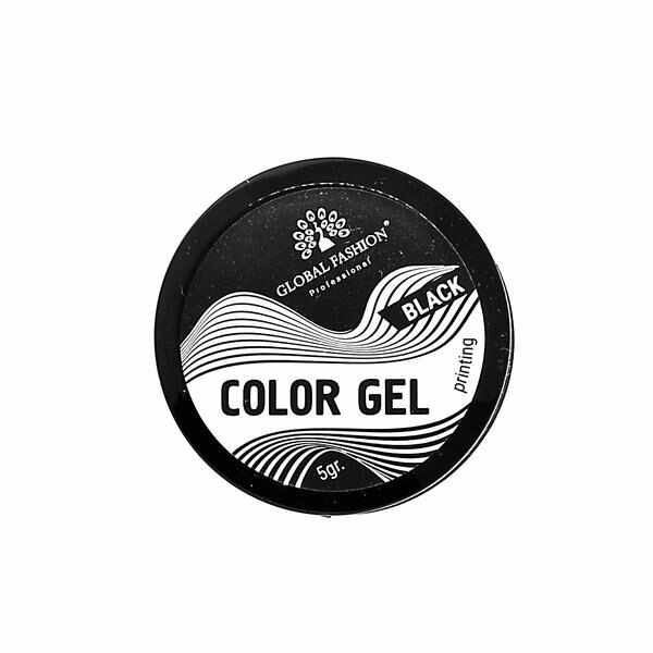 Gel color, Global Fashion, 5 gr, Negru