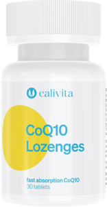 CoQ10 Lozenges CaliVita (30 tablete sublinguale) Coenzima Q10 cu absorbtie rapida