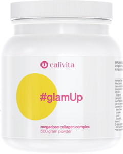  glamUp CaliVita (500g) colagen si acid hialurnic pentru reducerea ridurilor.