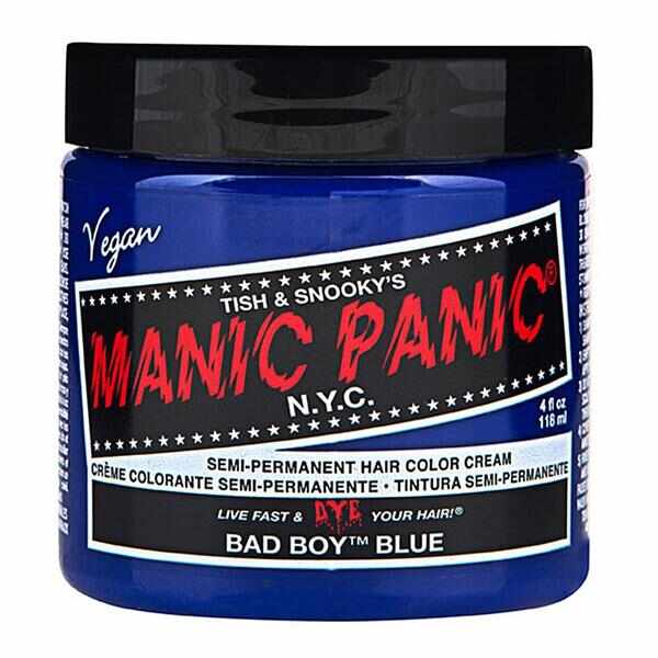 Vopsea Direct Semipermanenta - Manic Panic Classic, nuanta Bad Boy Blue 118 ml