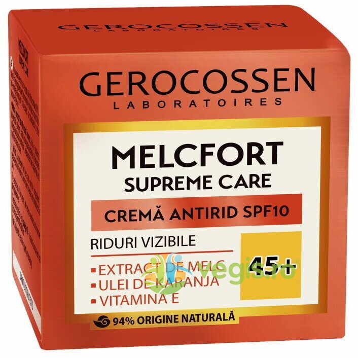 Crema Antirid 45+ Spf10 Melcfort Supreme 50ml