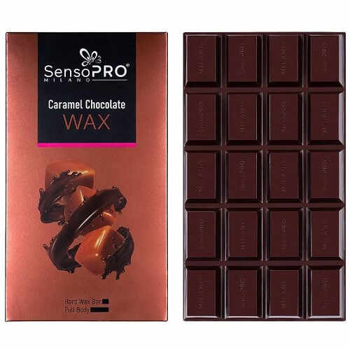 Ceara epilat elastica, SensoPro, Wax Chocolate, Caramel, 400 g