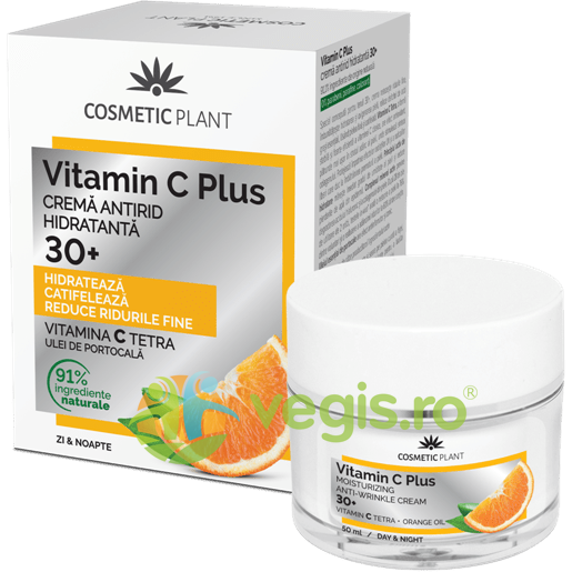 Vitamin C Plus Crema de Fata Antirid Hidratanta 30+ 50ml