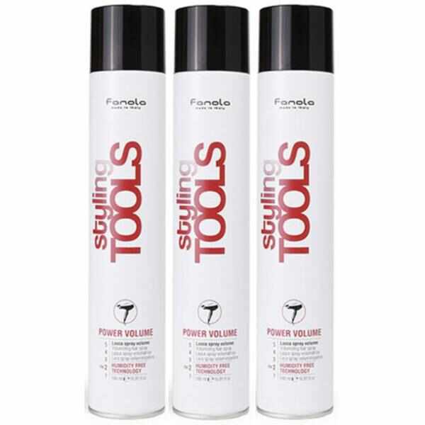 Pachet 3 x Spray pentru Volum - Fanola Styling Tools Power Volume Volumizing Hair Spray, 500ml