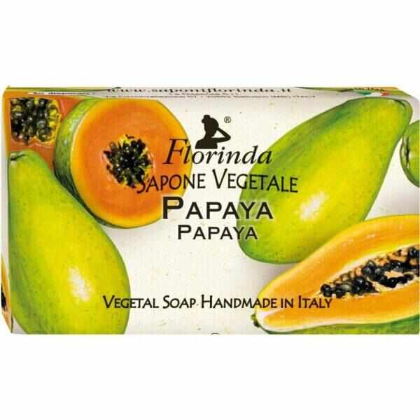 Sapun Vegetal cu Papaya Florinda La Dispensa, 100 g