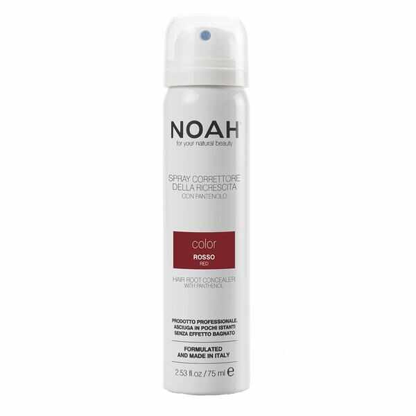 Spray Corector cu Vitamina B5 pentru Acoperirea Radacinii Parului Rosu Noah, 75ml