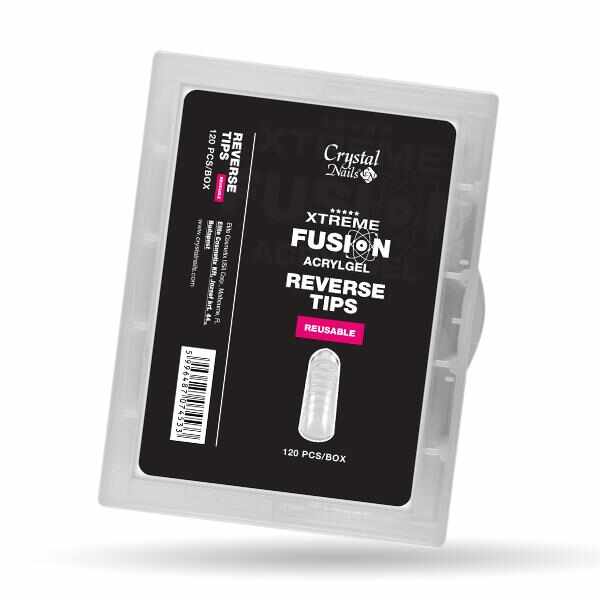 XTREME FUSION ACRYLGEL - REVERSE TIP - CLEAR