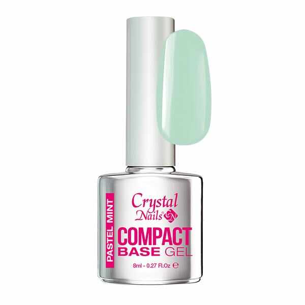COMPACT RUBBER BASE GEL - PASTEL MINT - 8ml - Limited edition