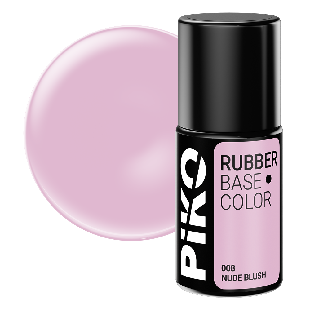 Baza Piko Rubber, Base Color, 7 ml, 008 Nude Blush
