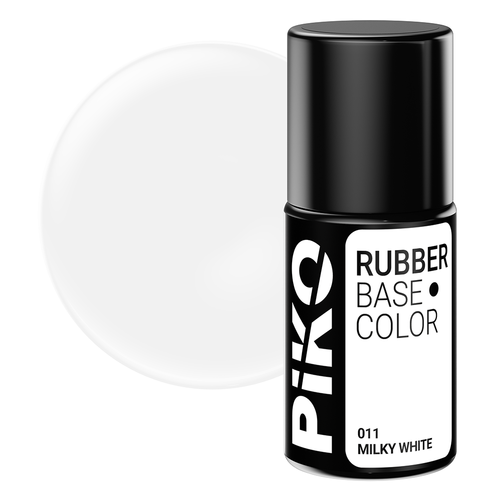 Baza Piko Rubber, Base Color, 7 ml, 011 Milky White