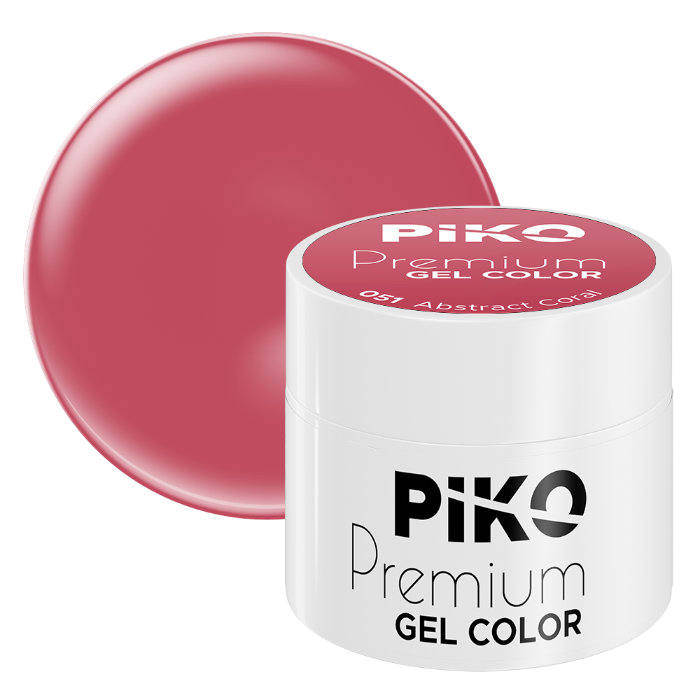 Gel color Piko, Premium, 5g, 051 Abstract Coral