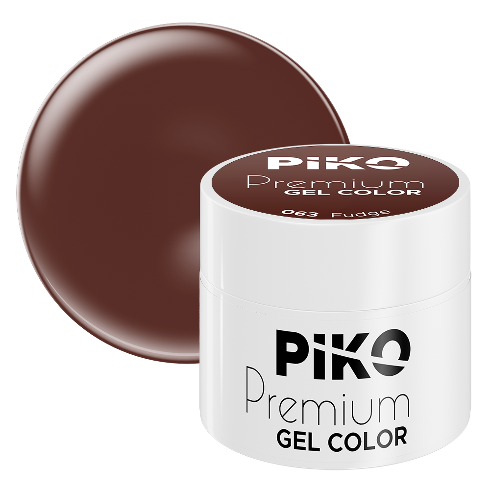 Gel color Piko, Premium, 5g, 063 Fudge