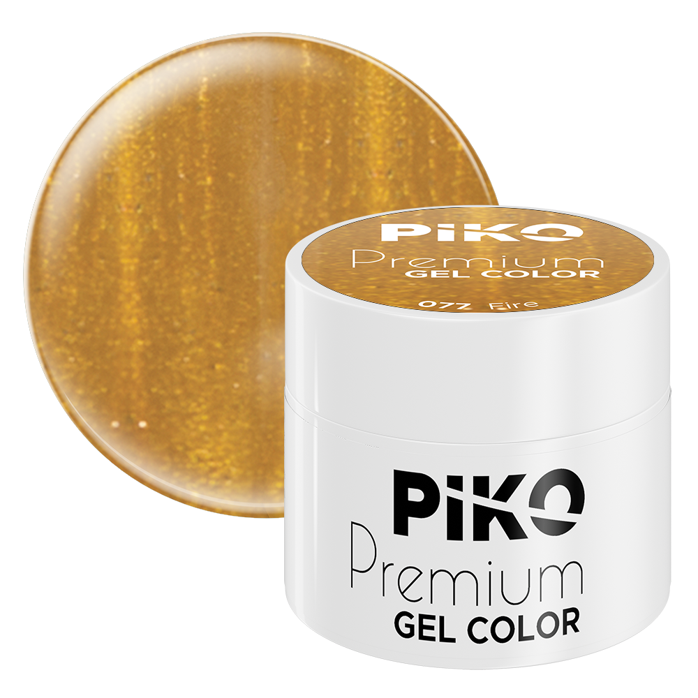 Gel color Piko, Premium, 5g, 077 Fire