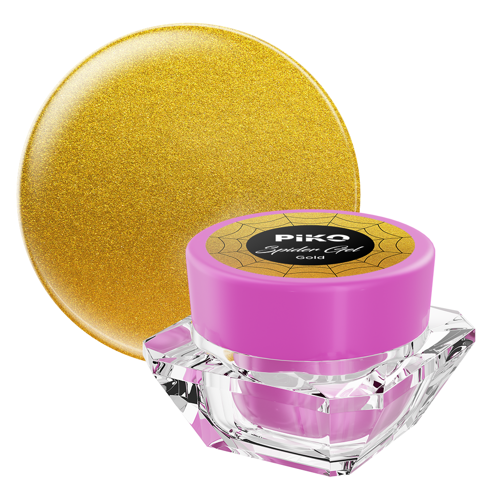 Gel color Piko, Spider gel, 5g, model 03 Gold