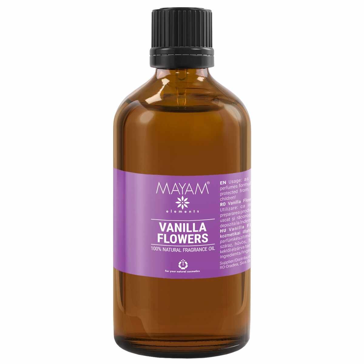 Parfumant natural Elemental, Vanilla Flowers, 100 ml