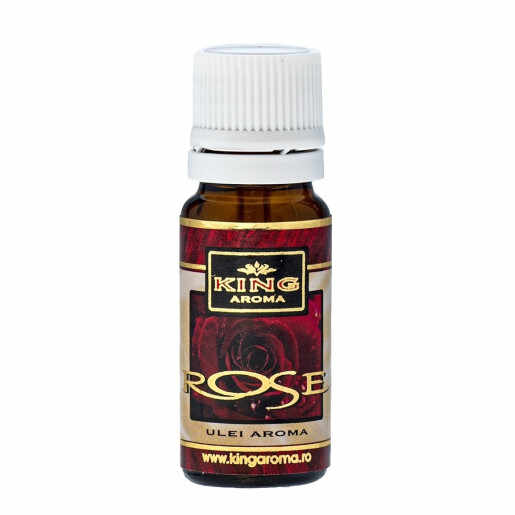 Ulei aromaterapie King Aroma, Trandafir, 10ml