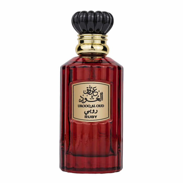Lattafa Urooq al Oud Ruby, apa de parfum 100 ml, femei