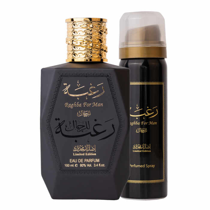 Parfum arabesc Raghba for Man, apa de parfum 100 ml, barbati