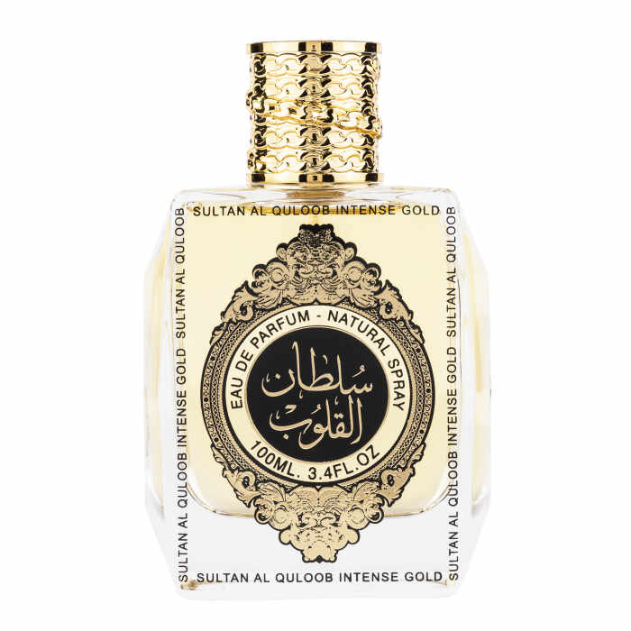 Sultan Al Quloob Intense Gold, apa de parfum 100 ml, unisex