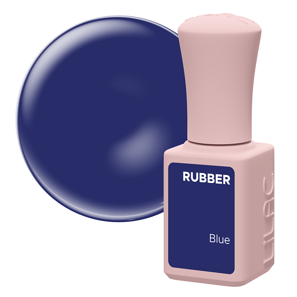 Oja semipermanenta Lilac Rubber Blue 6 g