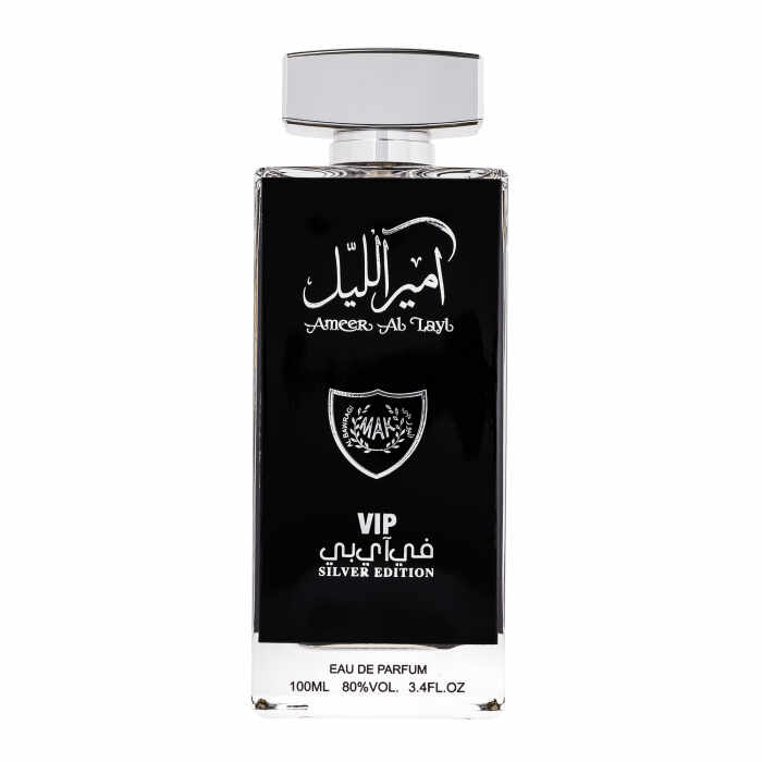 Parfum arabesc Ameer Al Layl Silver, apa de parfum 100 ml, femei