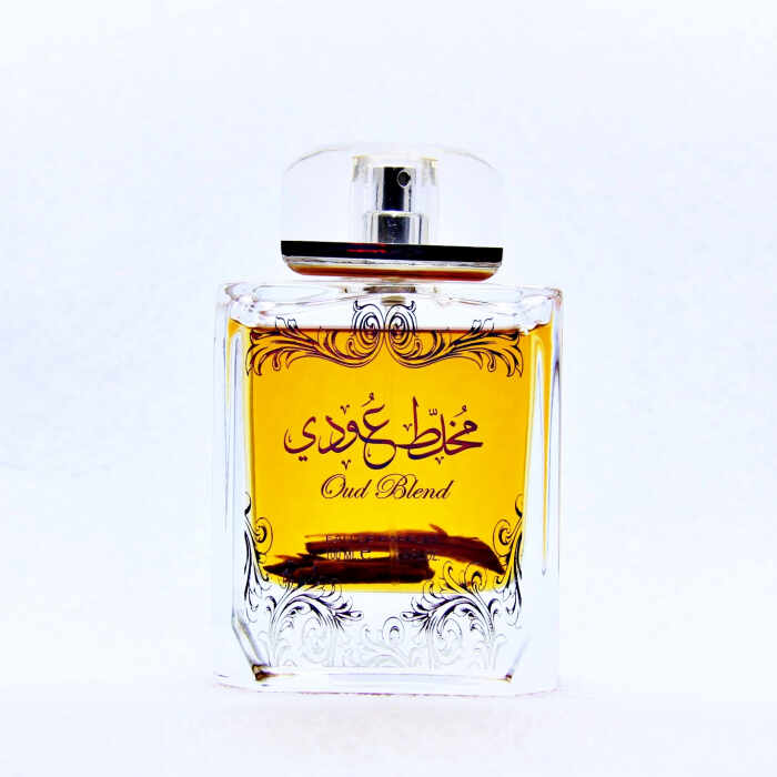 Parfum arabesc Oud Blend Mukhallat Oudi, apa de parfum 100 ml, unisex
