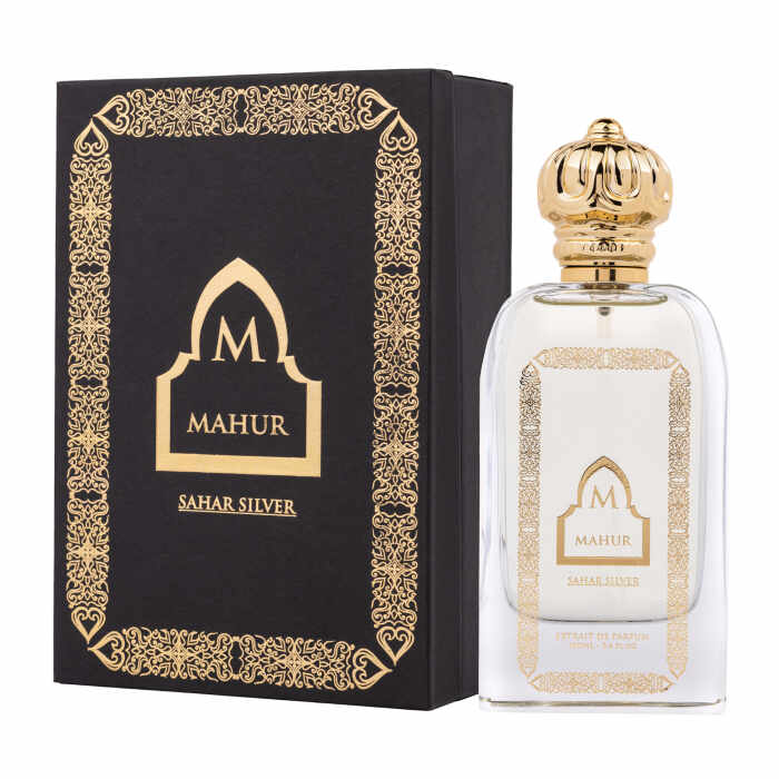 Parfum arabesc Sahar Silver, apa de parfum 100 ml, barbati