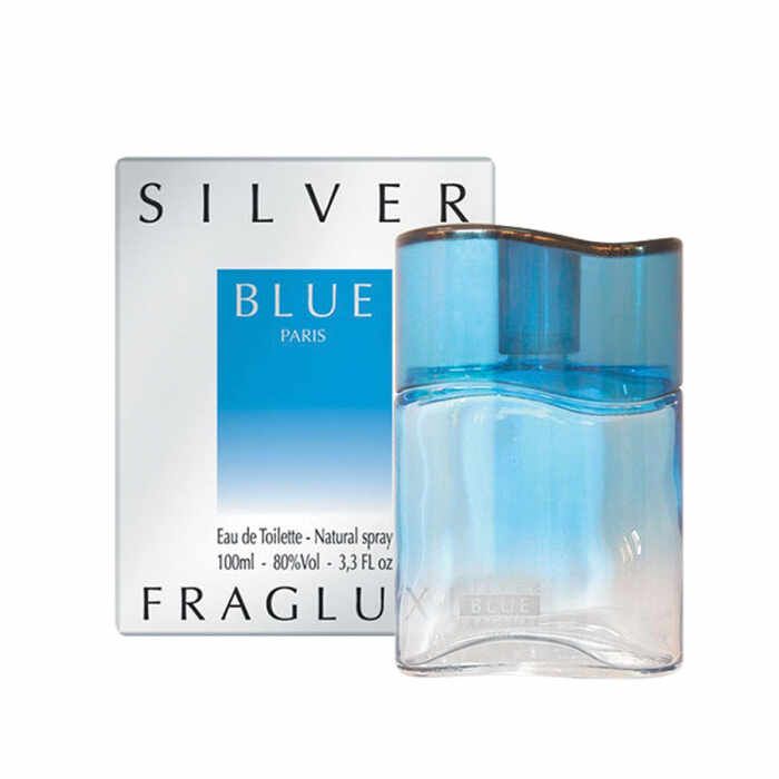 Parfum Fragluxe Silver Blue for Men Apa de Toaleta 100ml