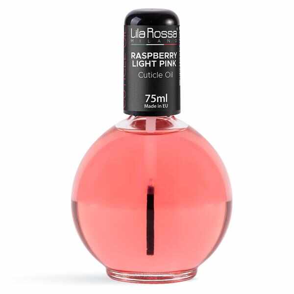Ulei pentru Cuticule cu Pensula Lila Rossa Raspberry Light Pink, 75 ml