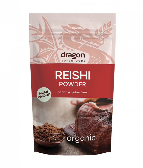 Bio Reishi Pulbere Raw Dragon Superfoods 100 g