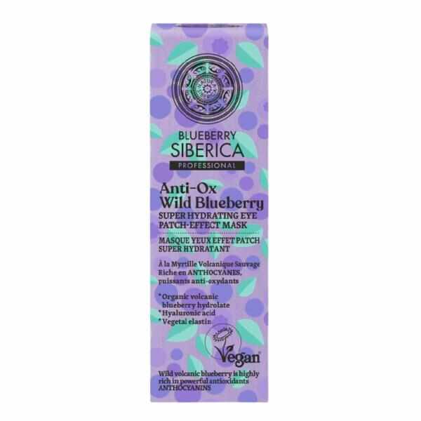 Masca de Ochi Hidratanta Antioxidanta cu Efect Compresa Anti-OX Wild Blueberry, 30 ml