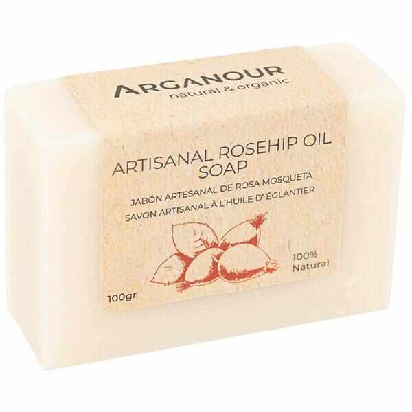 Sapun BIO cu Extract de Macese - Arganour Roseship Soap, 100g