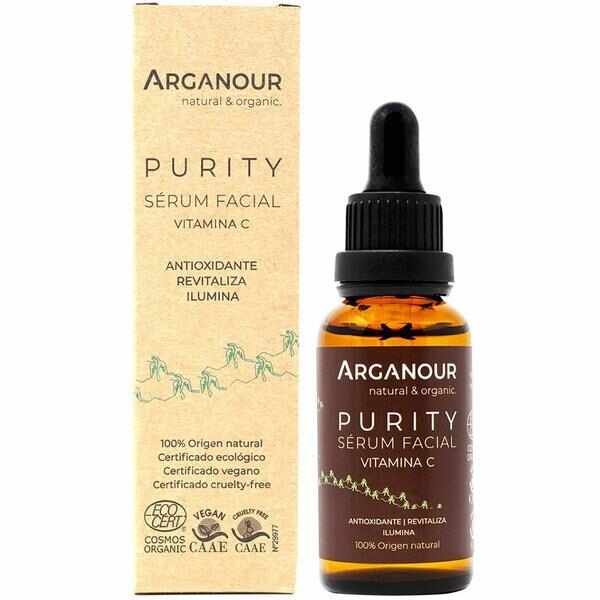 Ser BIO cu Vitamina C 10% - Arganour Purity Face Serum, 30ml