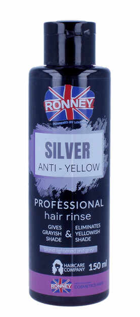 Ronney Professional Solutie de clatire pentru par blond Silver Anti-Yellow 150ml