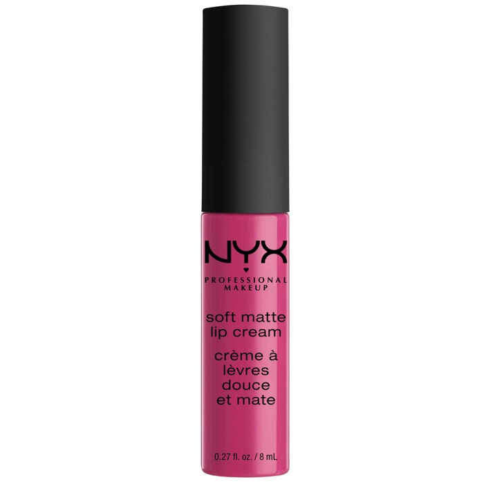 Ruj lichid mat NYX Professional Makeup Soft Matte Lip Cream Paris, 8 ml