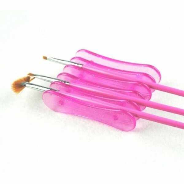 Suport pensule mic pink p122