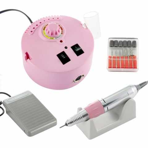 Freza / Pila Electrica Unghii ZS-605 65W 35000 prm, Pink
