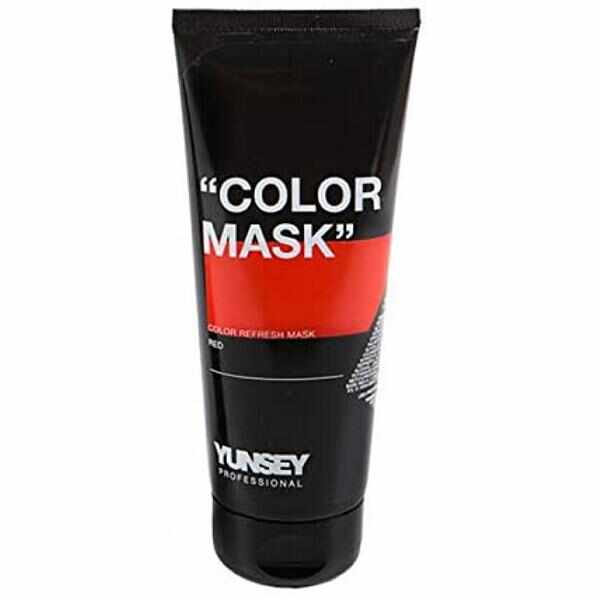 Masca Coloranta Rosu - Yunsey Professional Color Mask Red, 200 ml